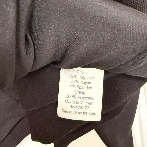 Nine West Black Sleeveless Blazer Vest - Picture 6 of 6